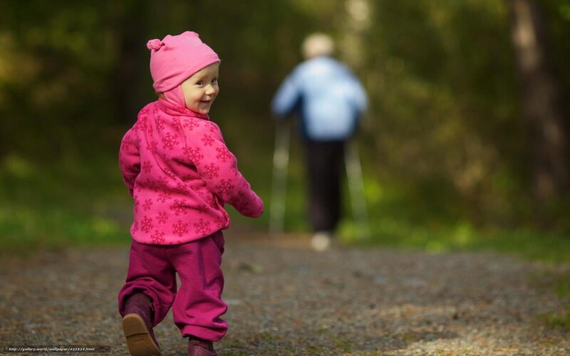 Toddler in Pink Outfit