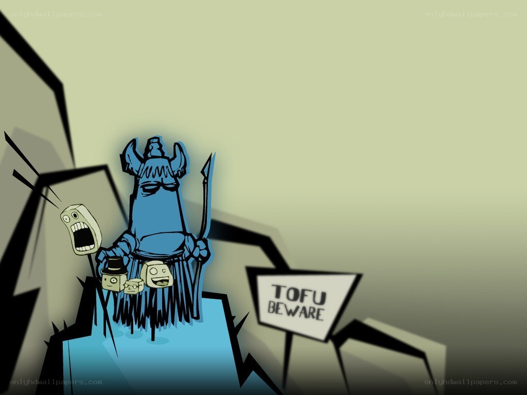 Tofu Beware illustration