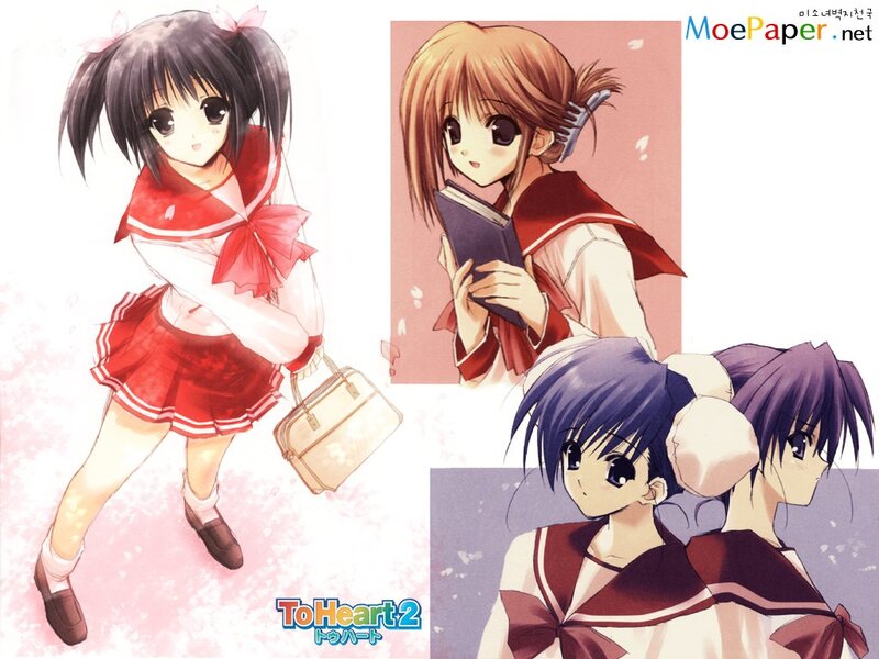 ToHeart2 anime character art