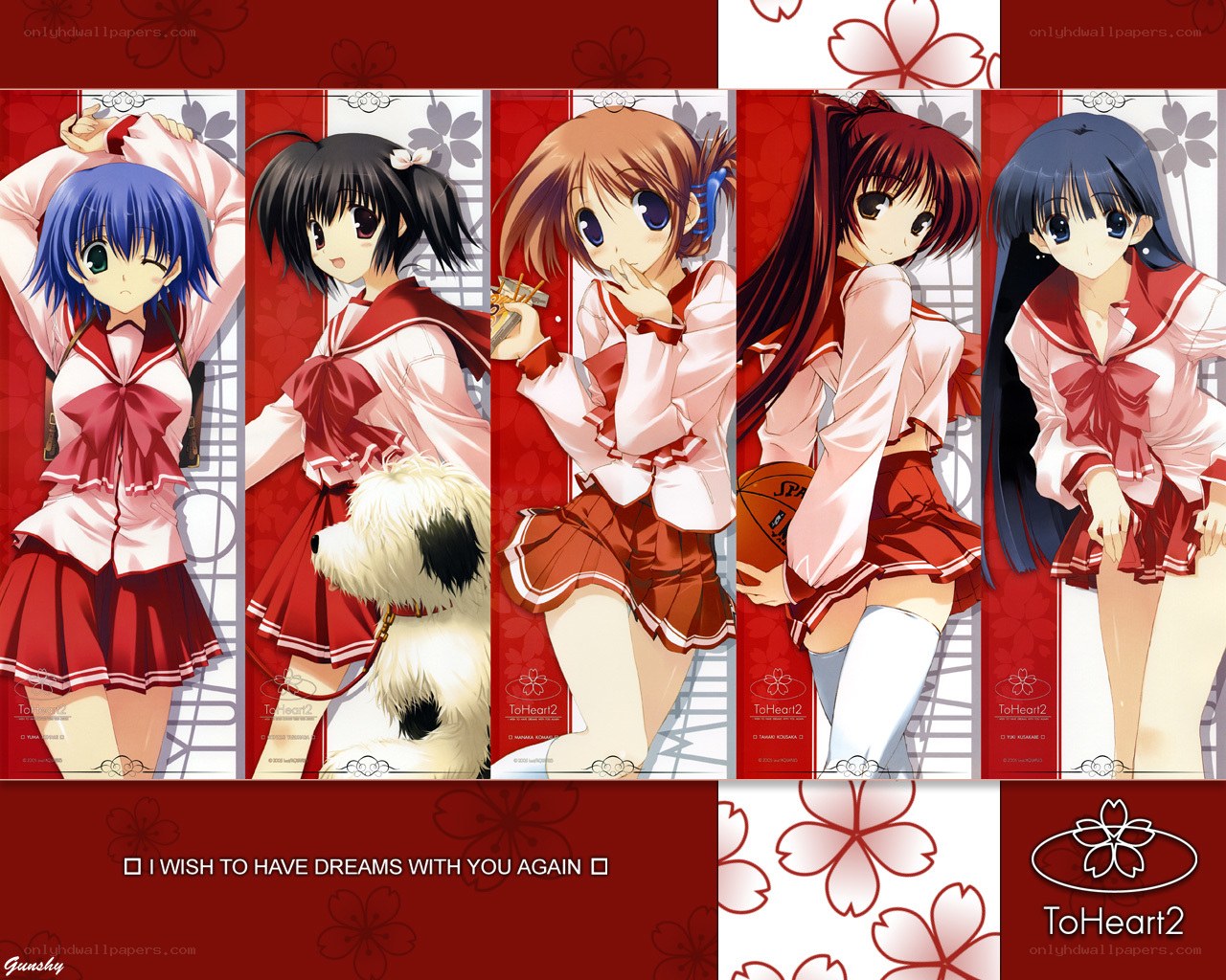 ToHeart2 character lineup