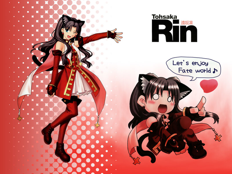 Tohsaka Rin character art