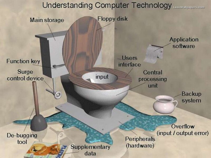 Toilet Computer Analogy