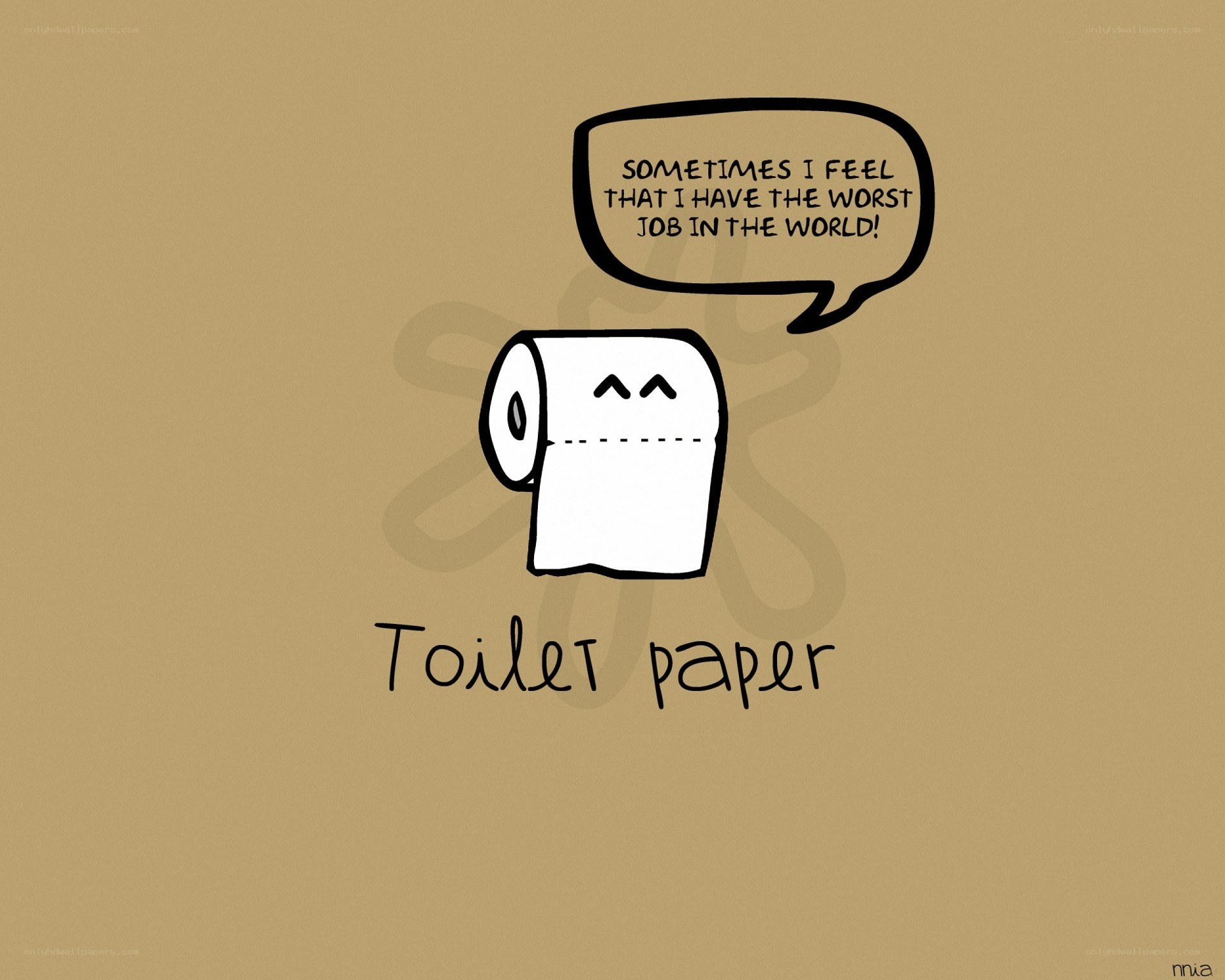 Toilet paper comic