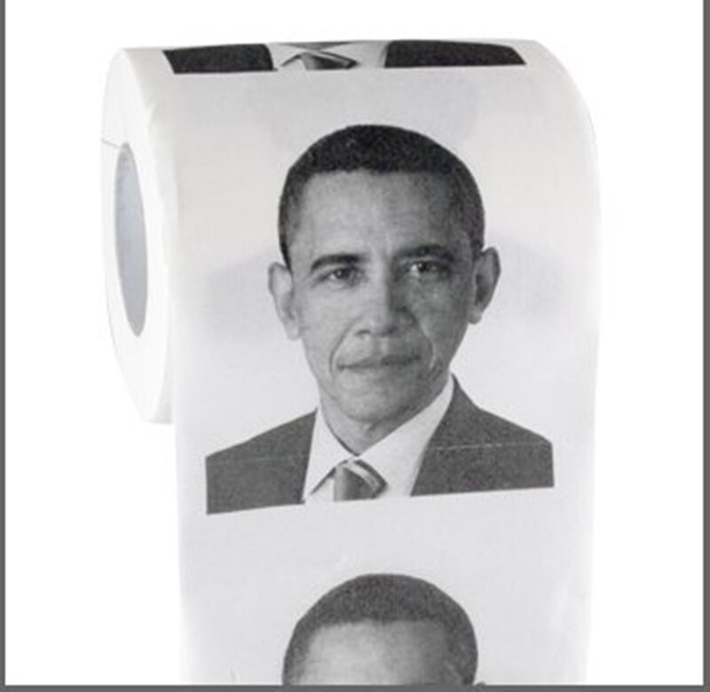 Toilet Paper Roll with Portrait