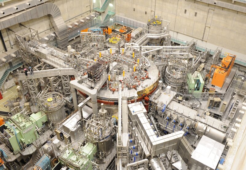 Tokamak fusion reactor interior