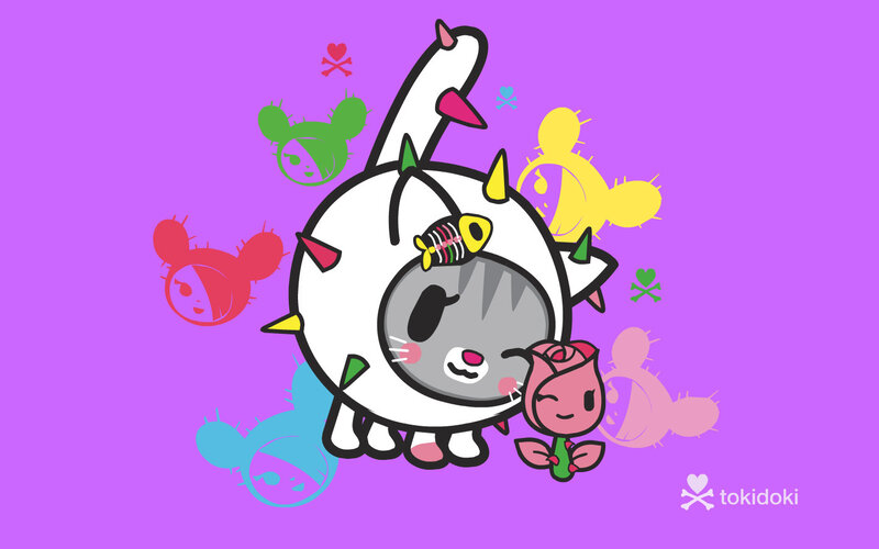 Tokidoki Cat Character Art