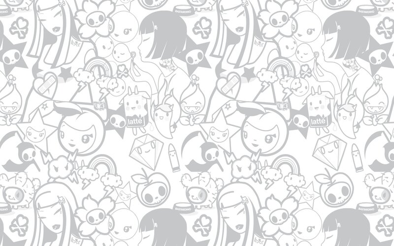 Tokidoki character pattern