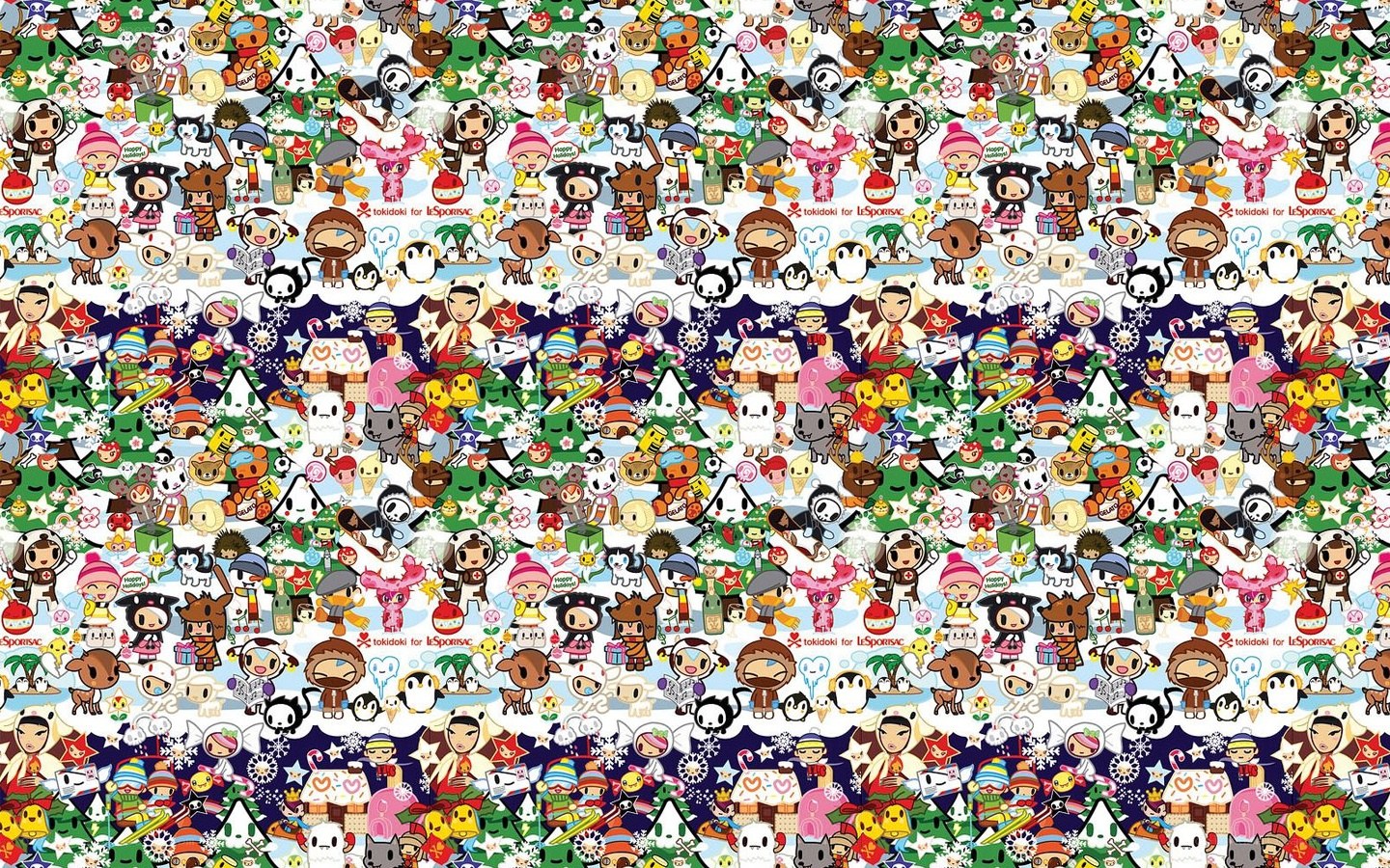 tokidoki for leSportsac pattern