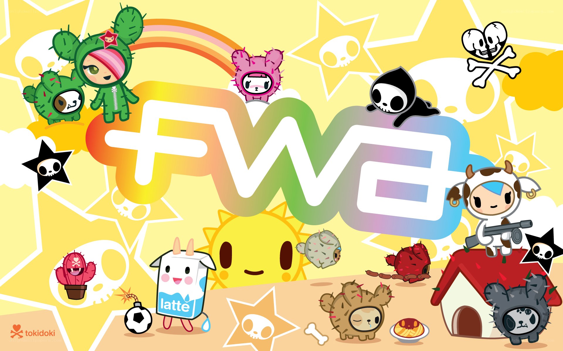 Tokidoki FWA Artwork
