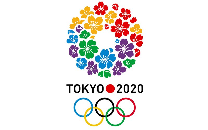 Tokyo 2020 Olympics Logo — Red