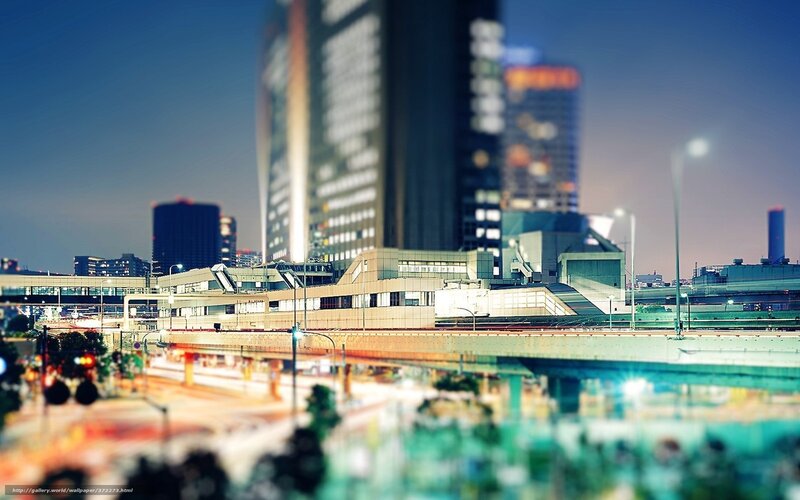 Tokyo cityscape at dusk