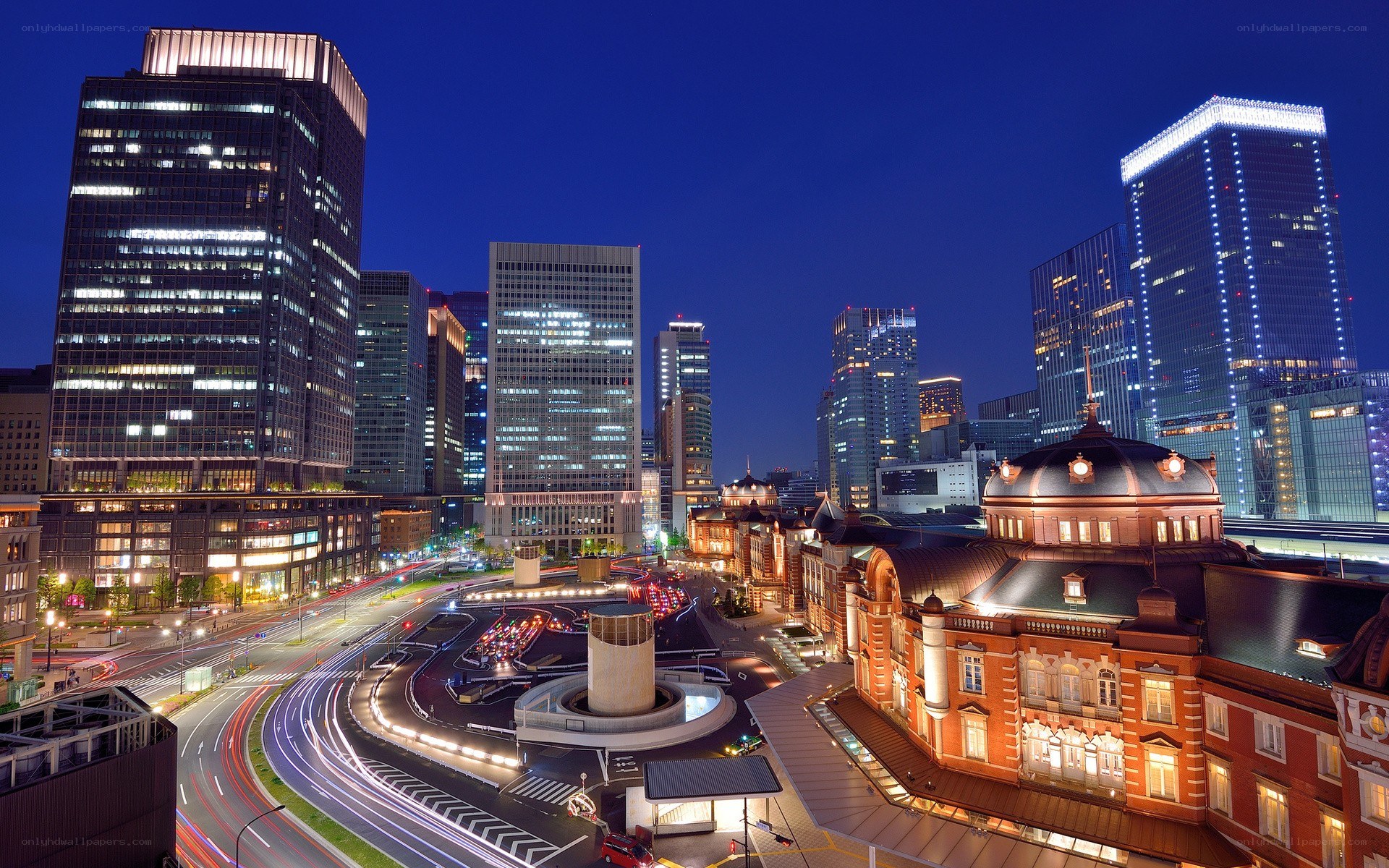 Tokyo cityscape at night
