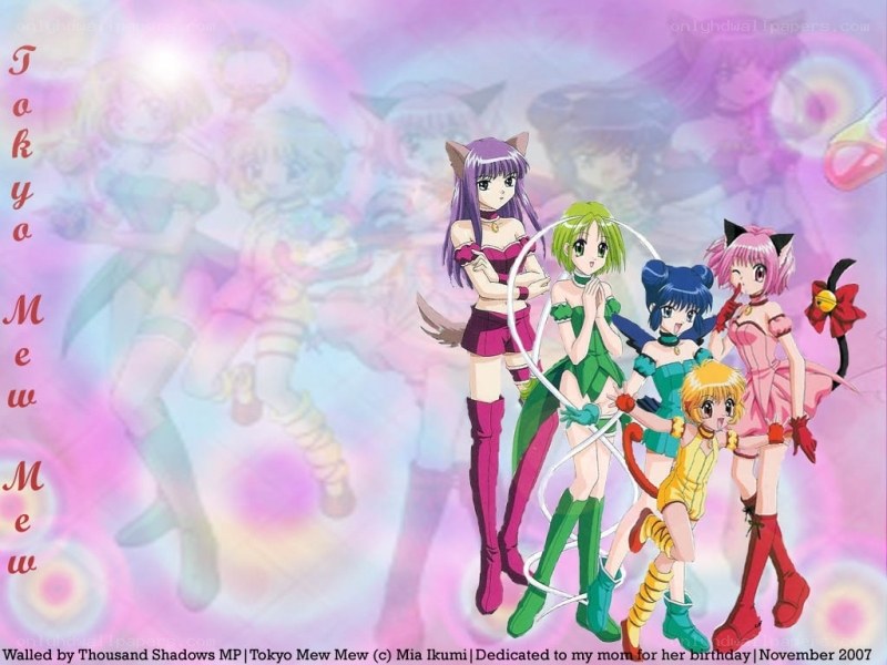 Tokyo Mew Mew characters