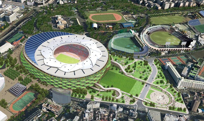 Tokyo Olympic Stadium design