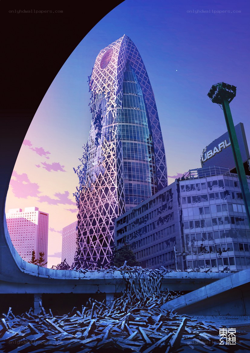 Tokyo's Futuristic Skyscraper
