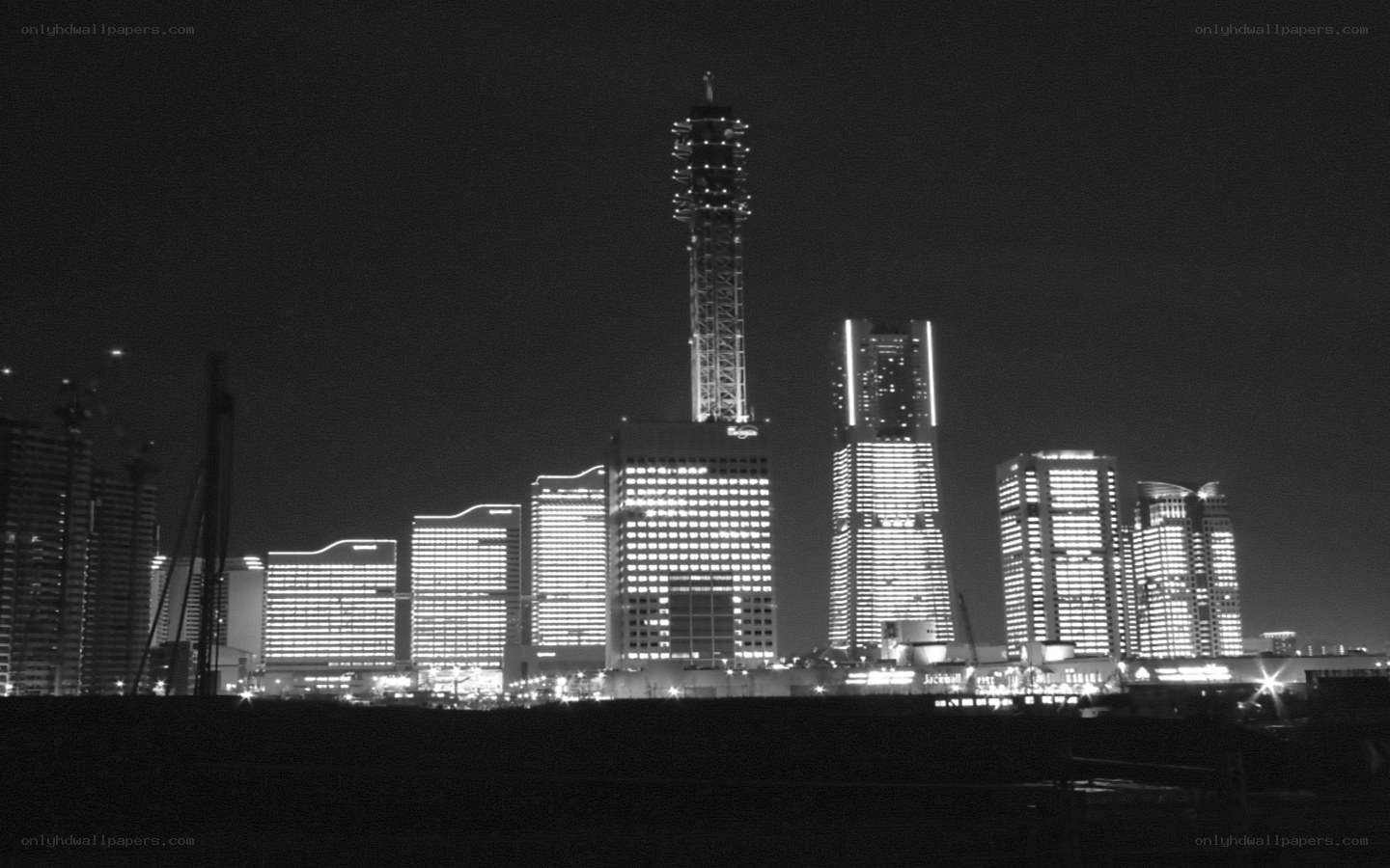 Tokyo skyline at night