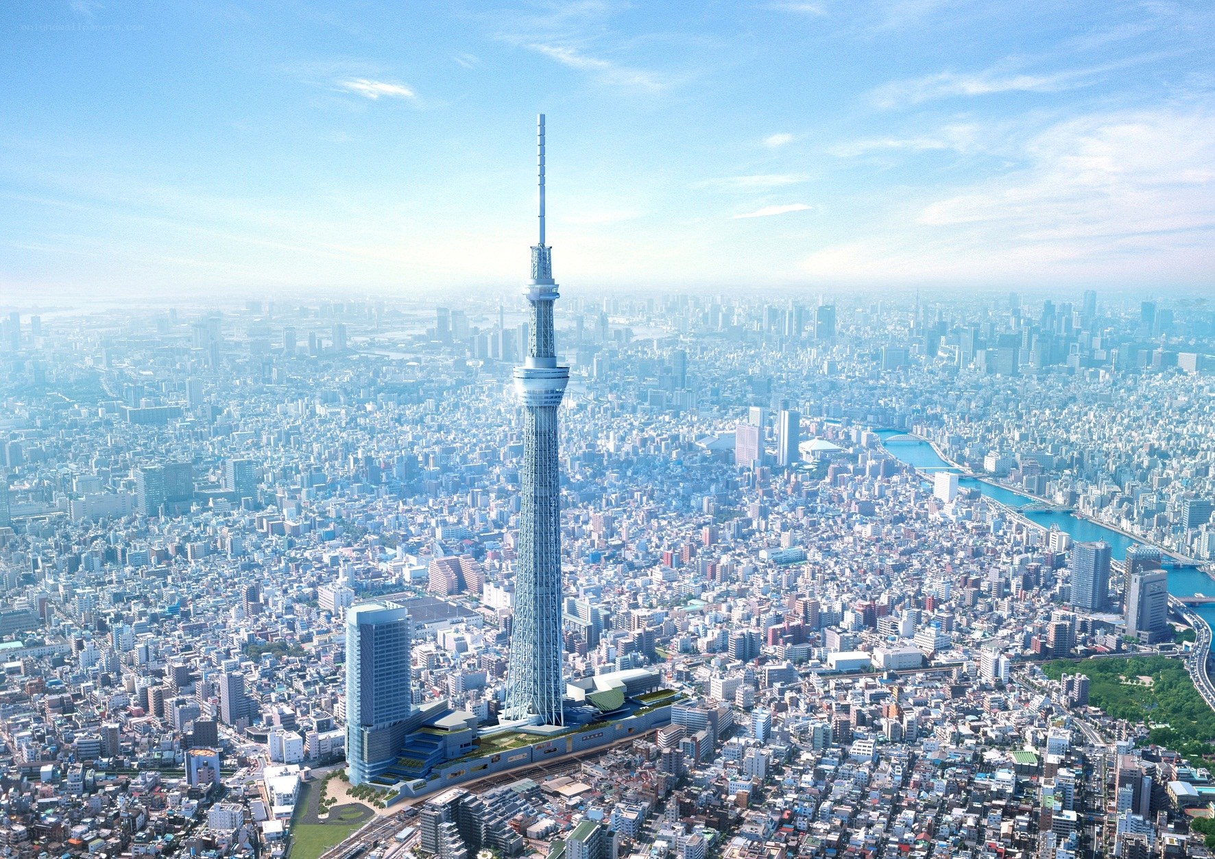 Tokyo Skytree and cityscape