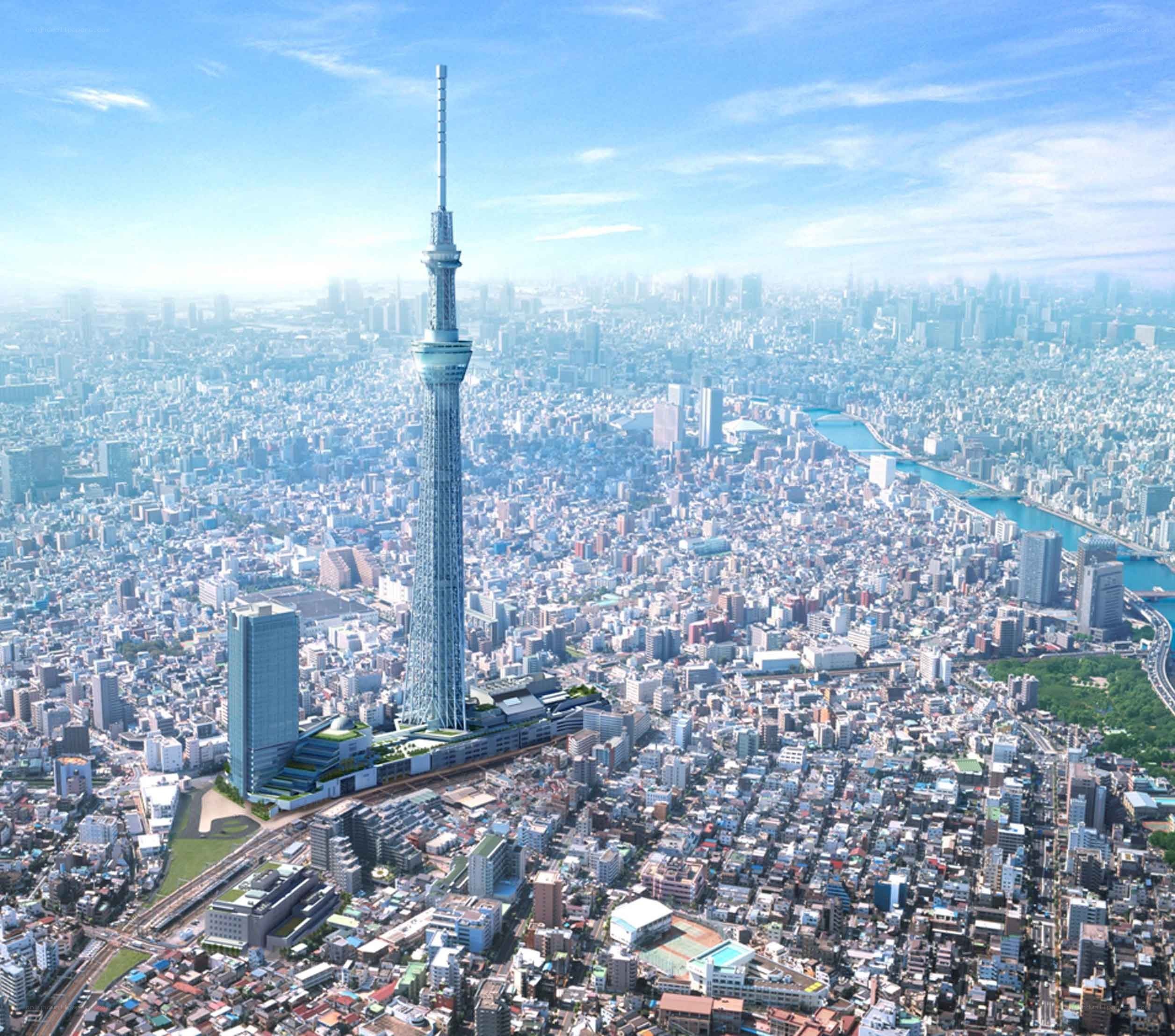 Tokyo Skytree and cityscape
