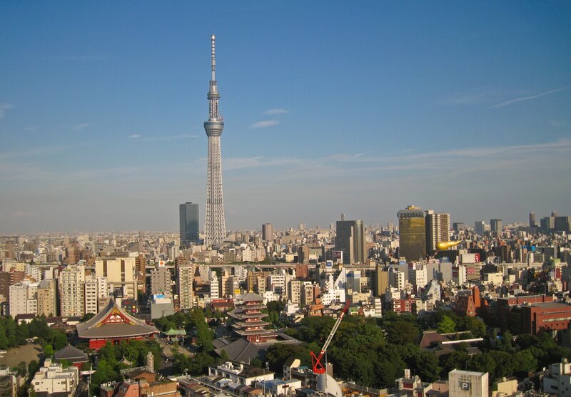 Tokyo Skytree and cityscape