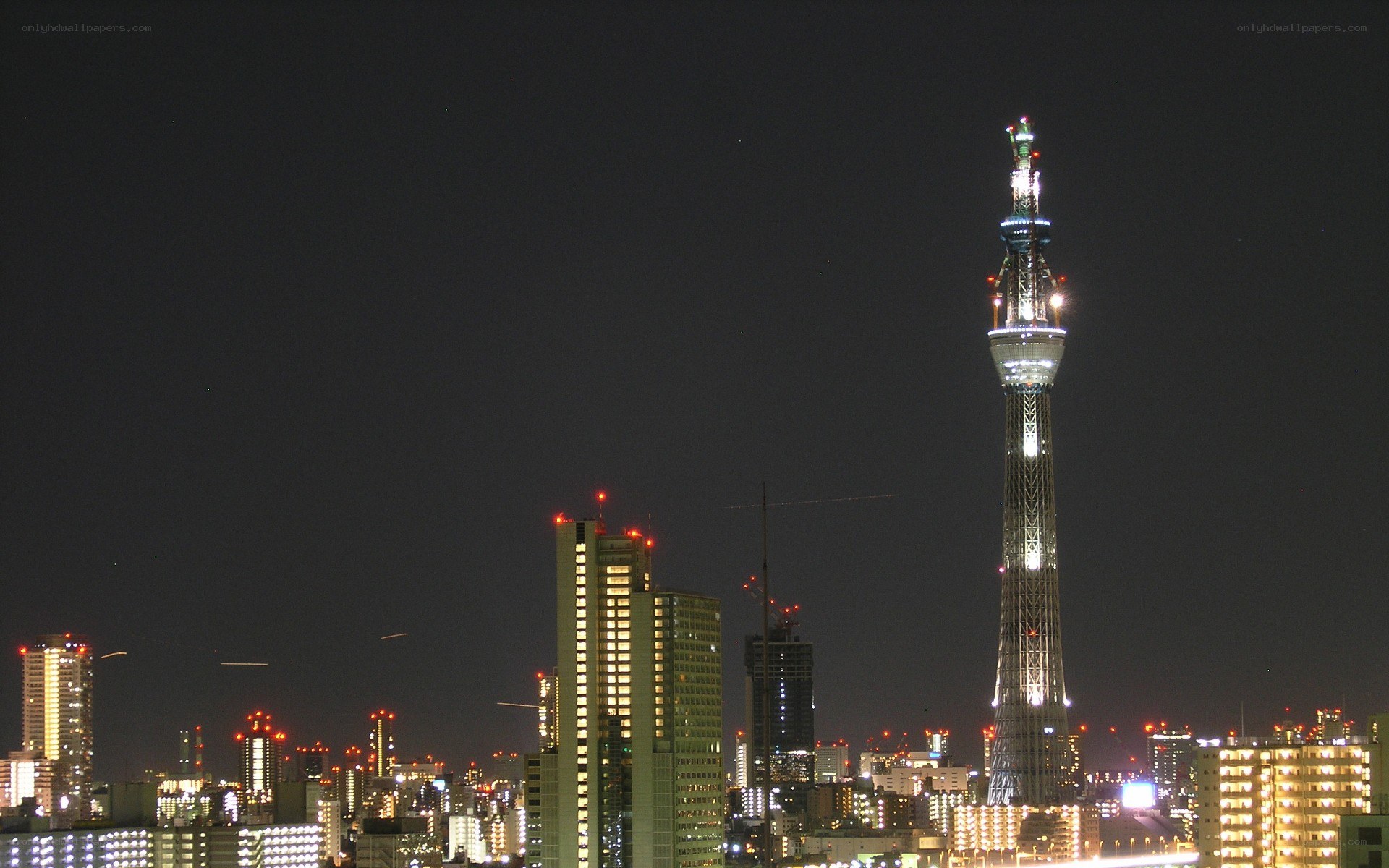 Tokyo Skytree at night