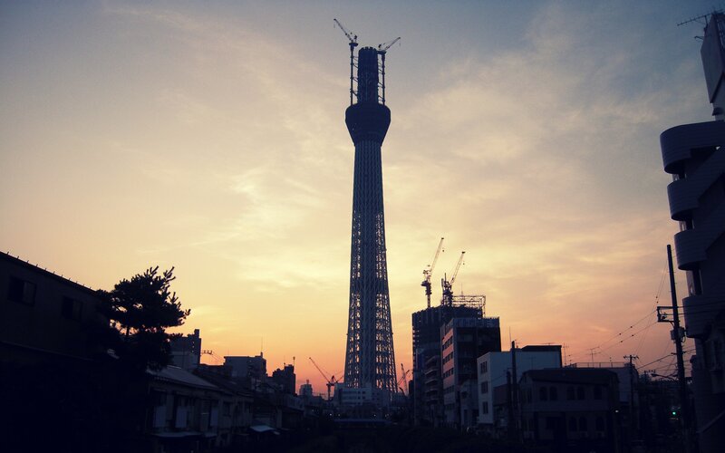 Tokyo Skytree Tower — Orange