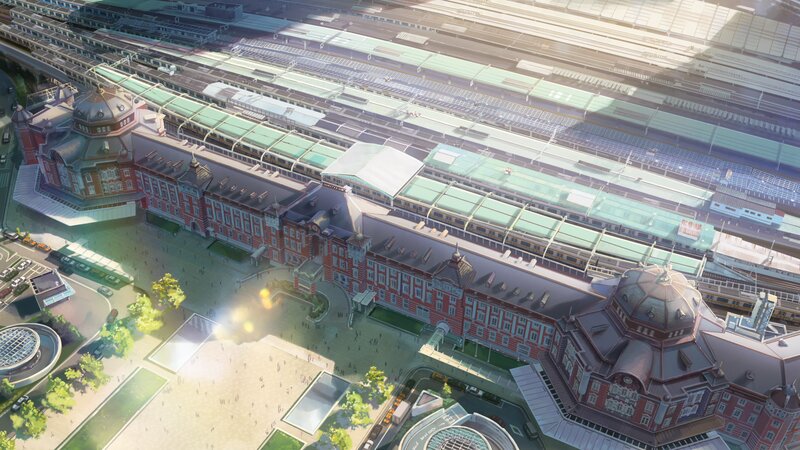 Tokyo Station Aerial View