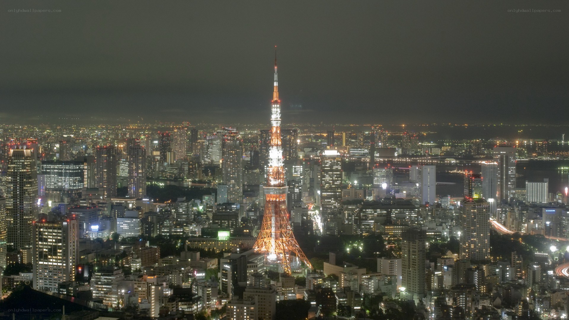 Tokyo Tower at night