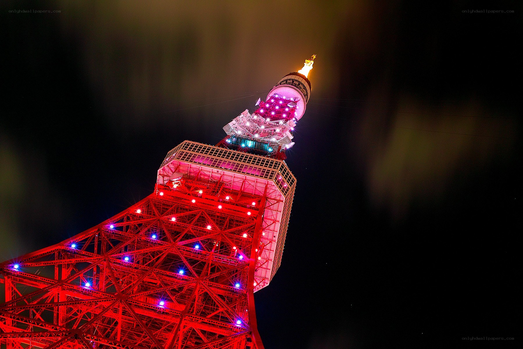 Tokyo Tower at night
