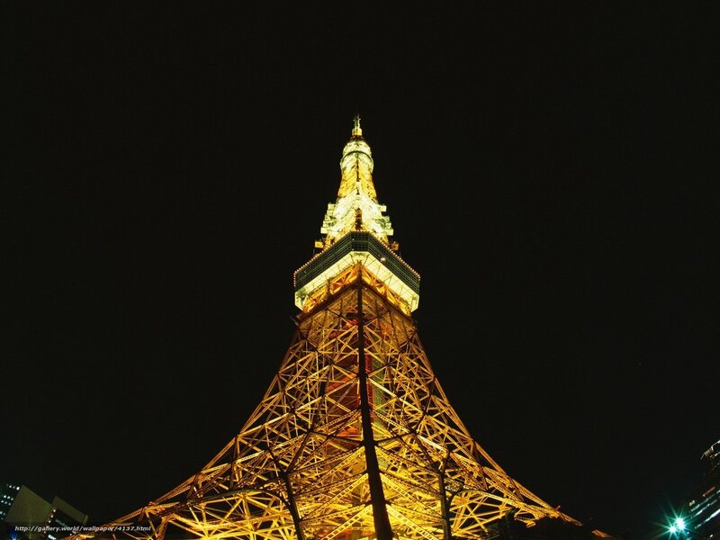 Tokyo Tower at night
