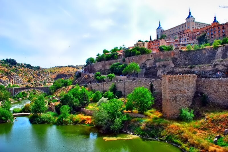 Toledo Skyline and River