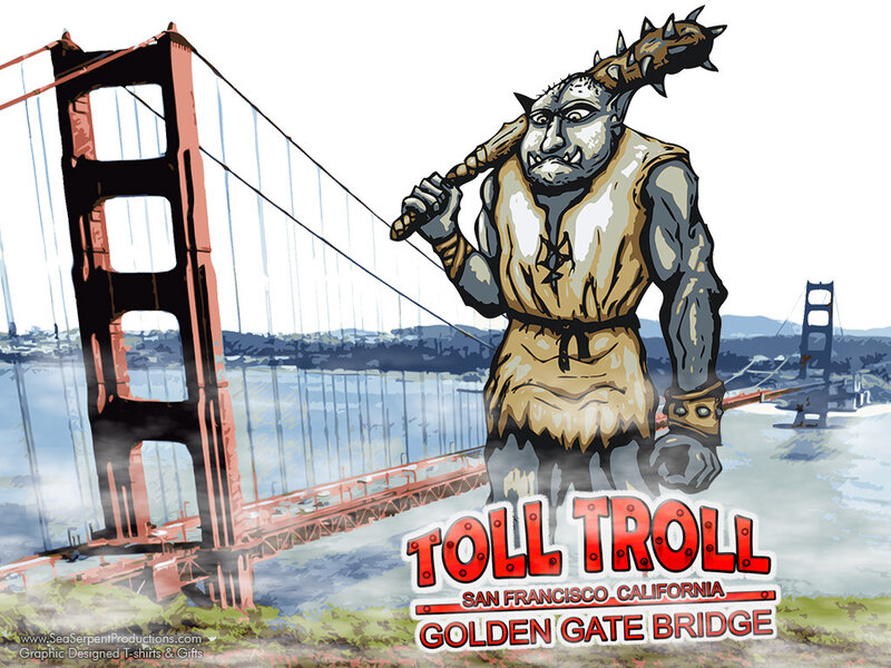 Toll Troll at Golden Gate Bridge