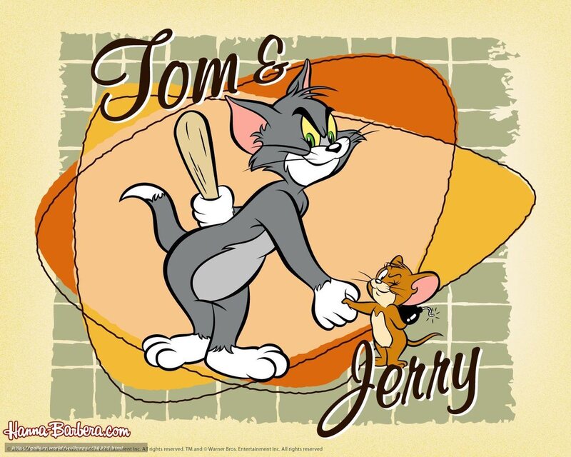 Tom and Jerry cartoon art