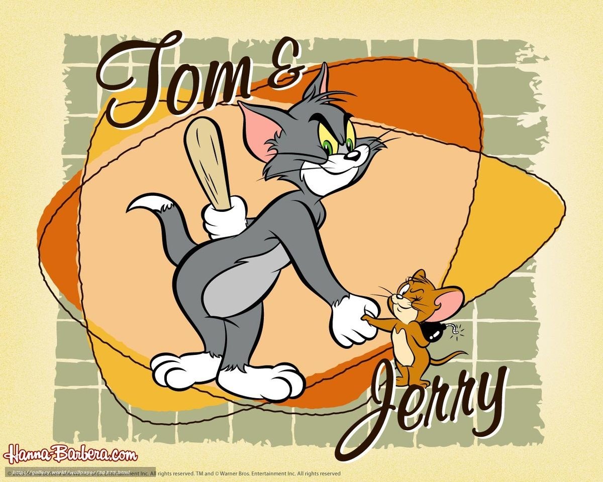 Tom and Jerry cartoon art