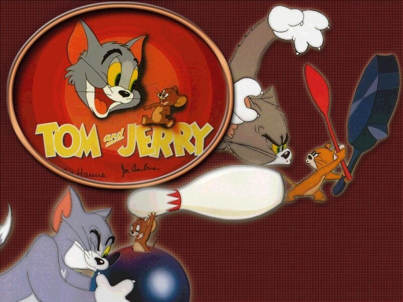Tom and Jerry cartoon collage