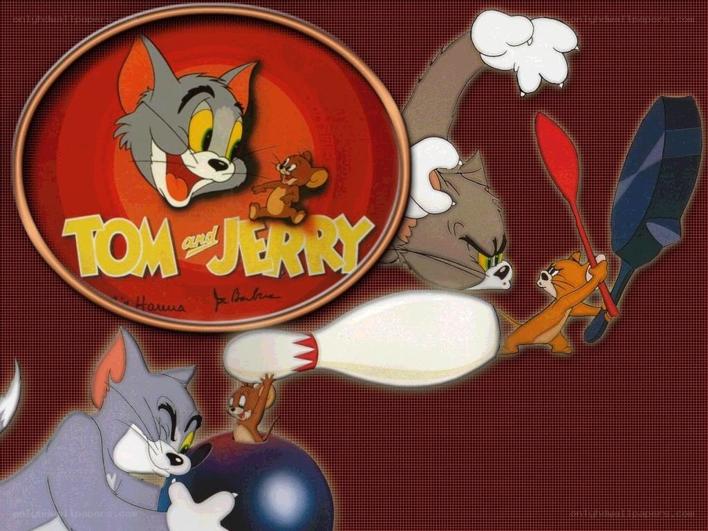 Tom and Jerry cartoon collage