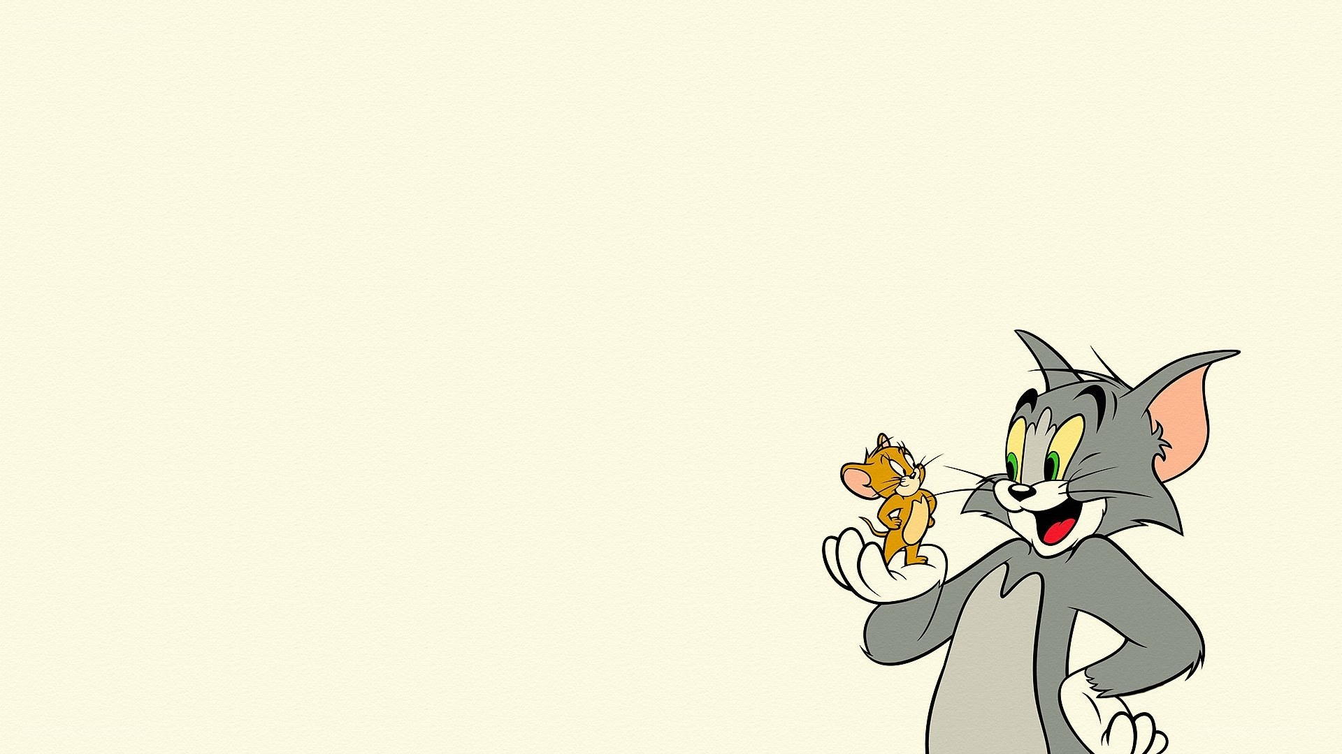 Tom and Jerry cartoon scene