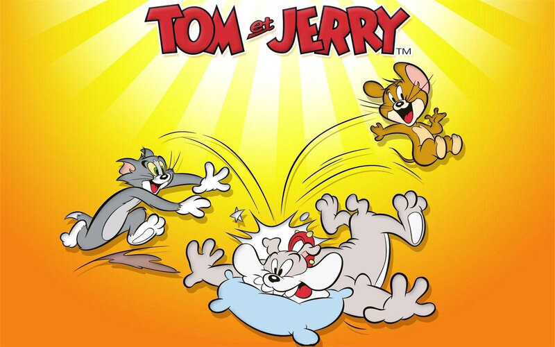Tom and Jerry Cartoon — Yellow, Chaotic