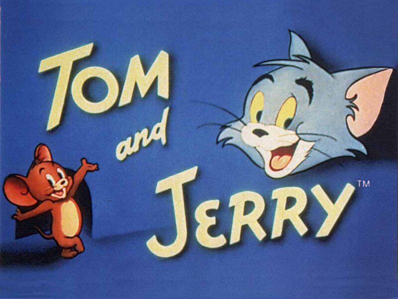 Tom and Jerry Characters — Blue, Playful