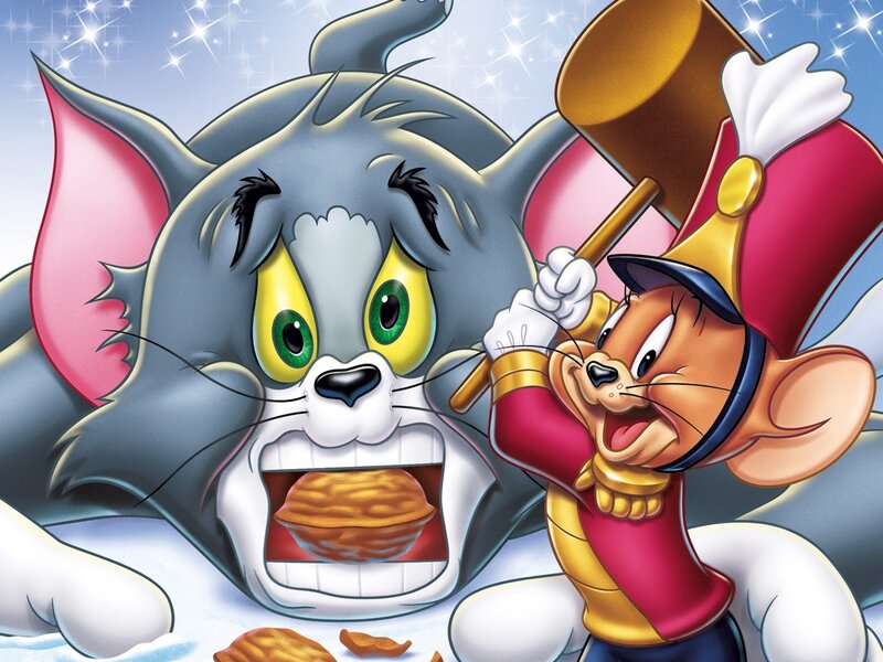 Tom and Jerry Characters — Gray, Playful