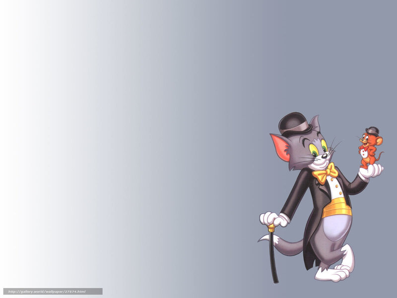 Tom and Jerry in formal wear