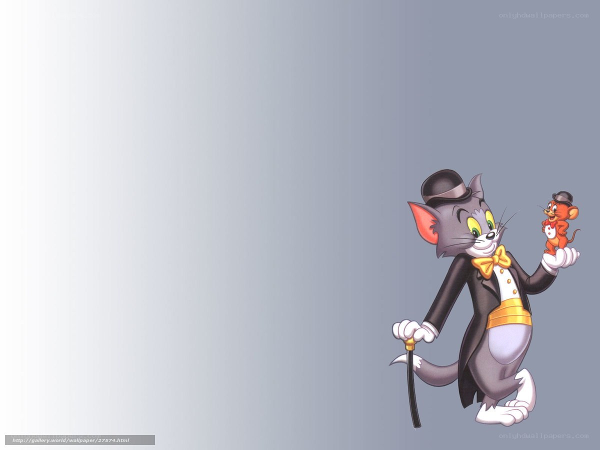 Tom and Jerry in formal wear