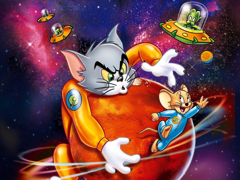 Tom and Jerry in Space — Purple
