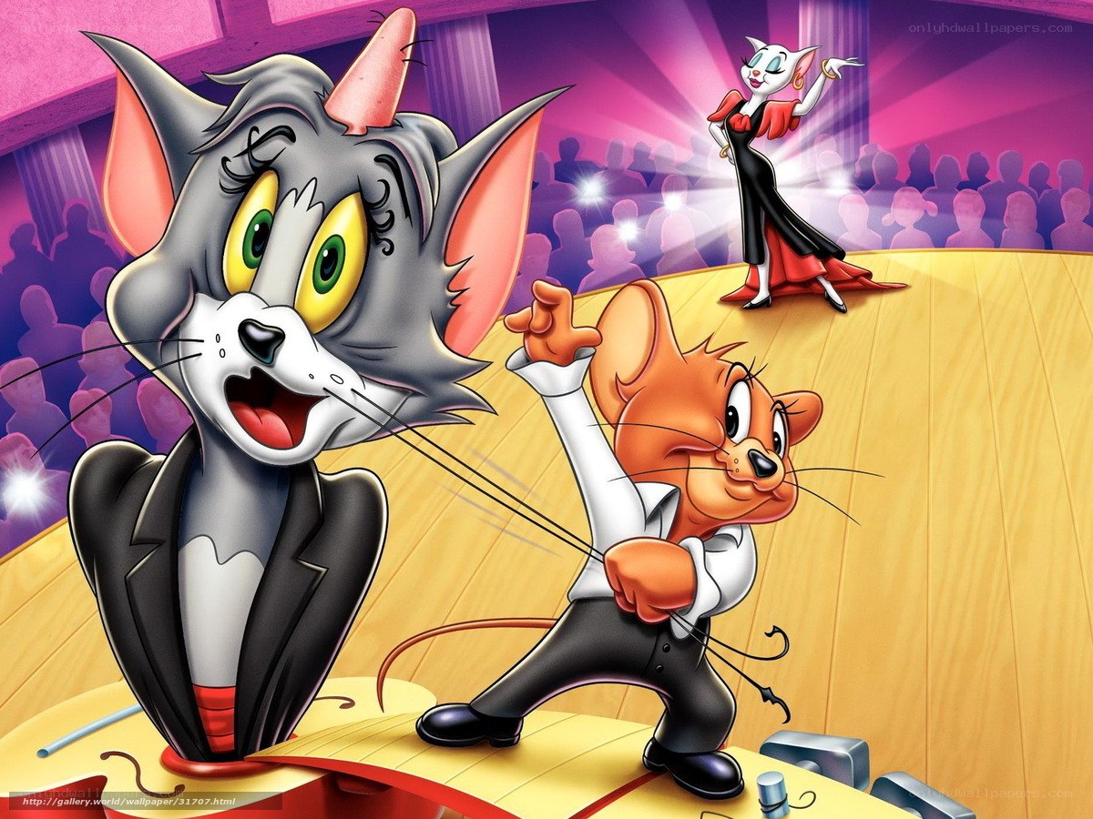 Tom and Jerry on stage