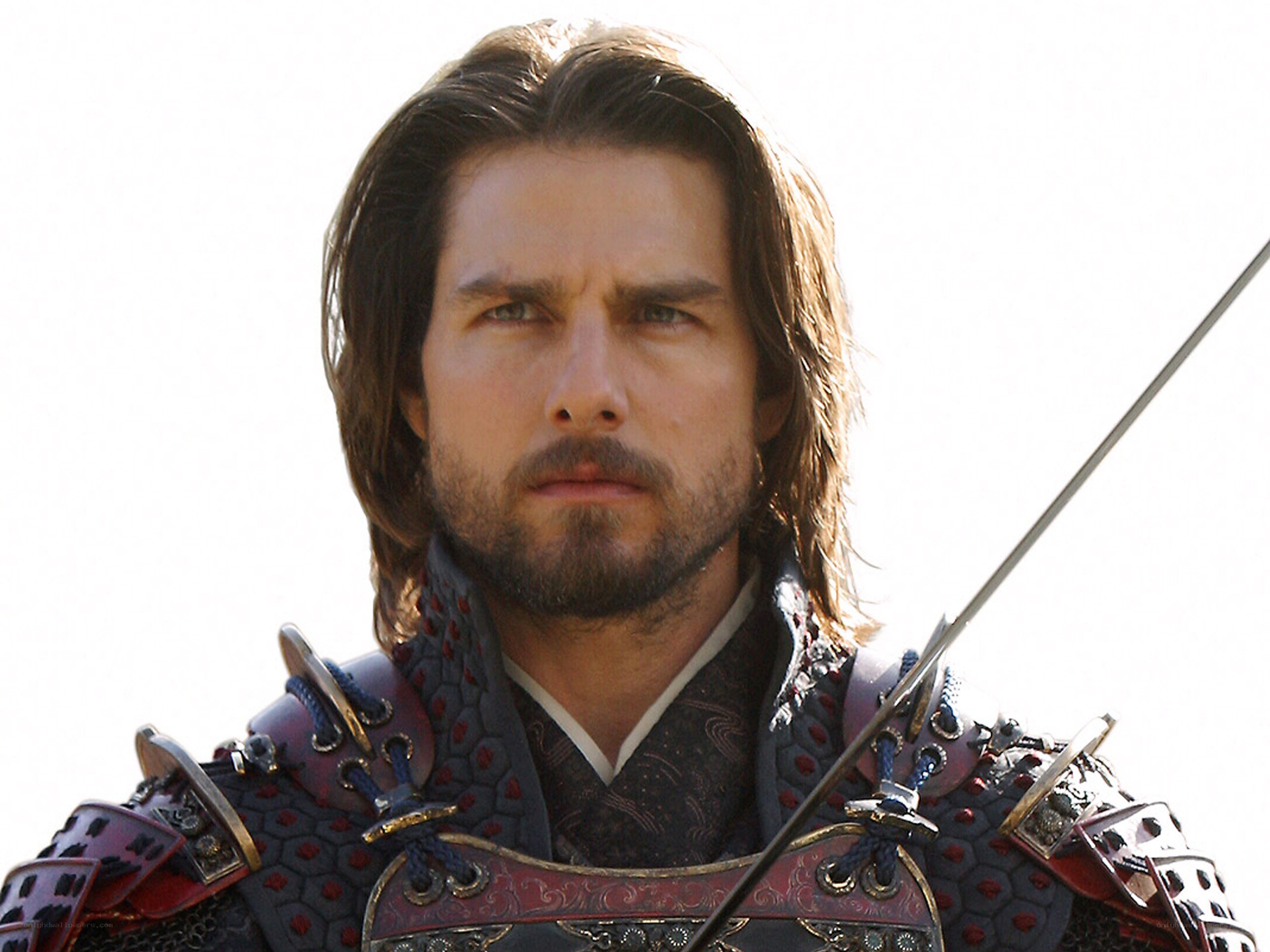 Tom Cruise as samurai warrior