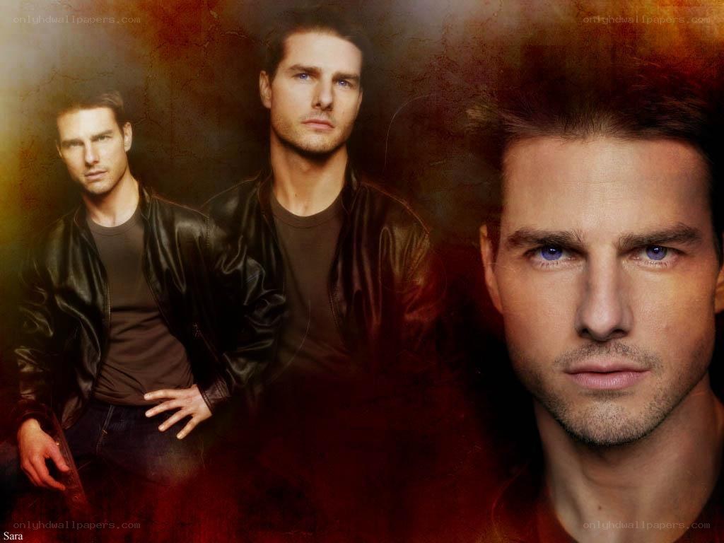 Tom Cruise collage portrait