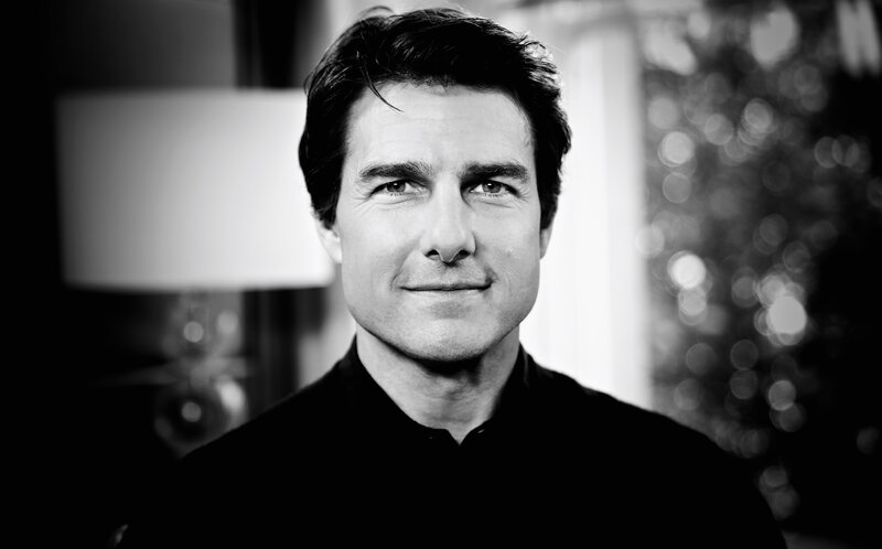 Tom Cruise in Black and White — Neutral