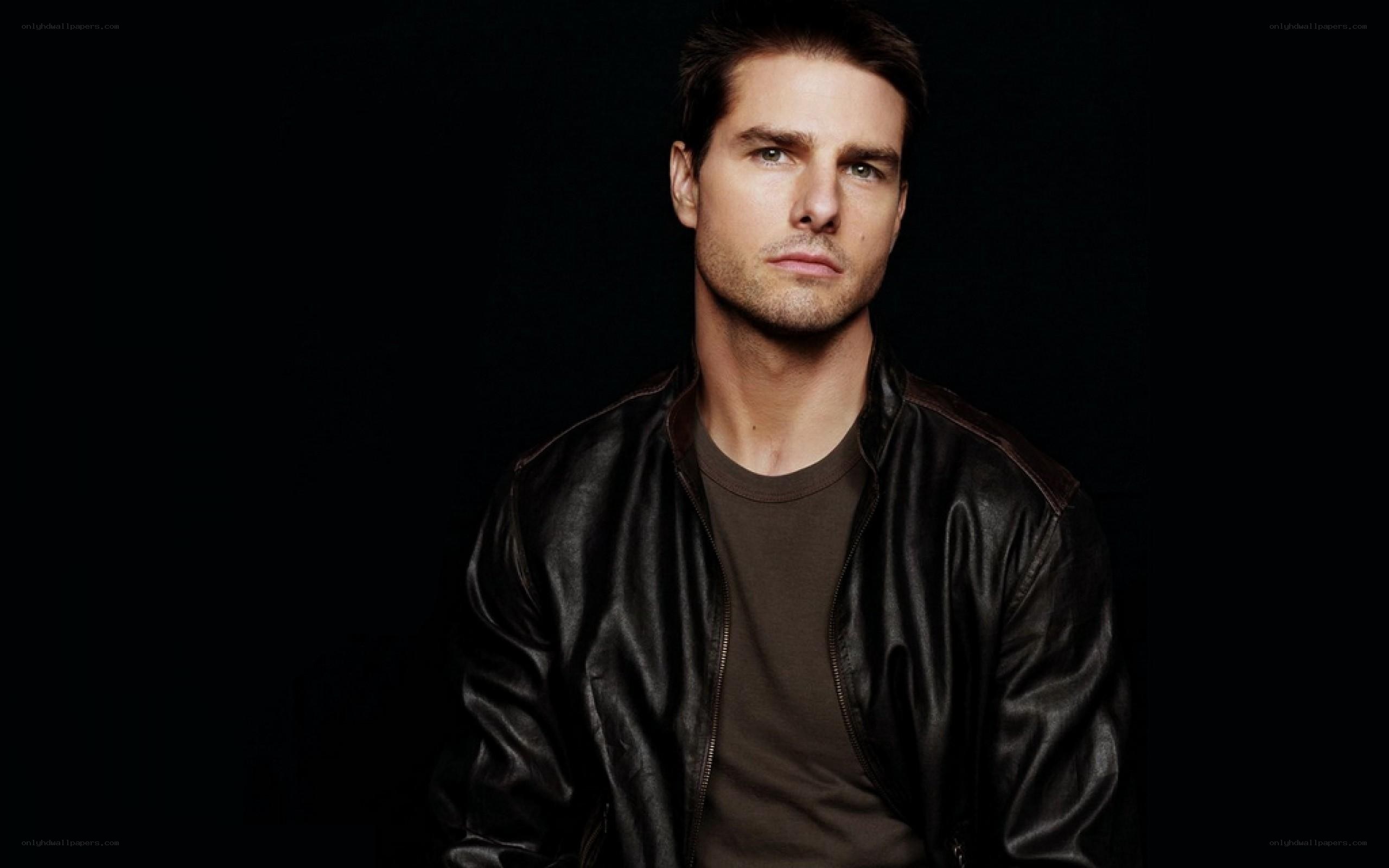 Tom Cruise in leather jacket