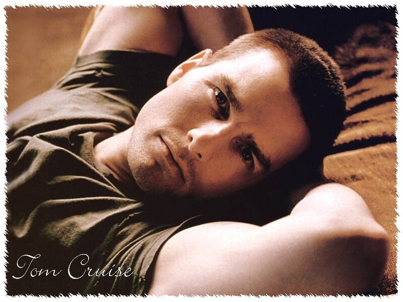 Tom Cruise lying down