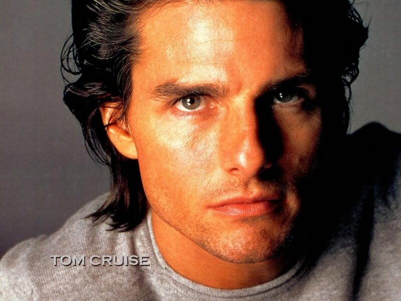 Tom Cruise Portrait — Gray