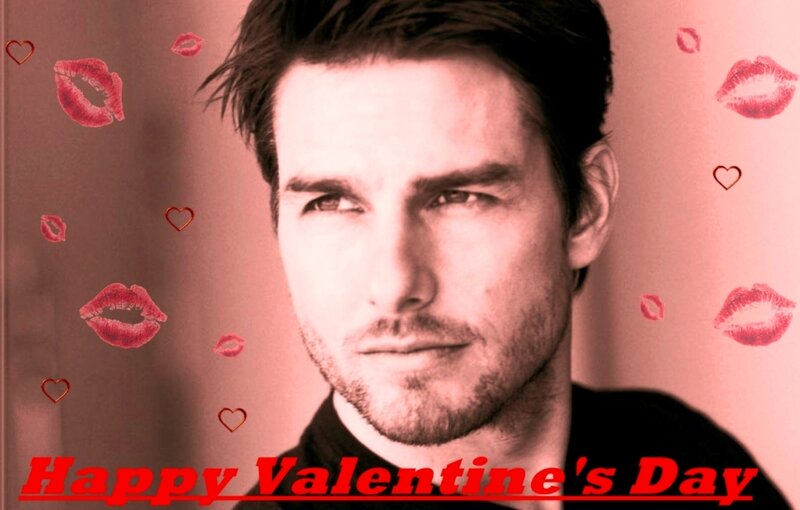 Tom Cruise Portrait — Red